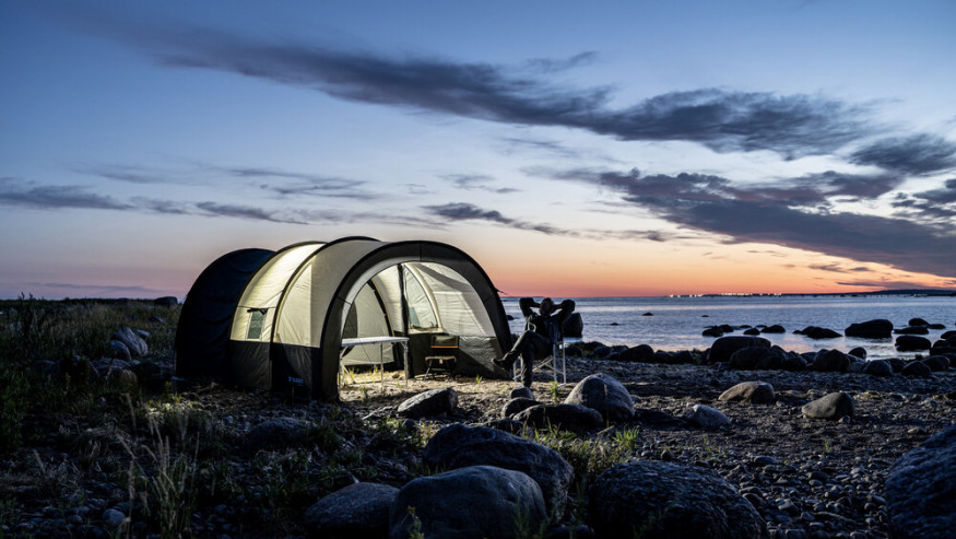 Tonnel Plus 5 палатка TALBERG, серый