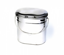 Набор Квадрат (сталь), крышки с ручками, Роза Ветров