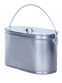 Котел Век с крышкой 7 л овальный