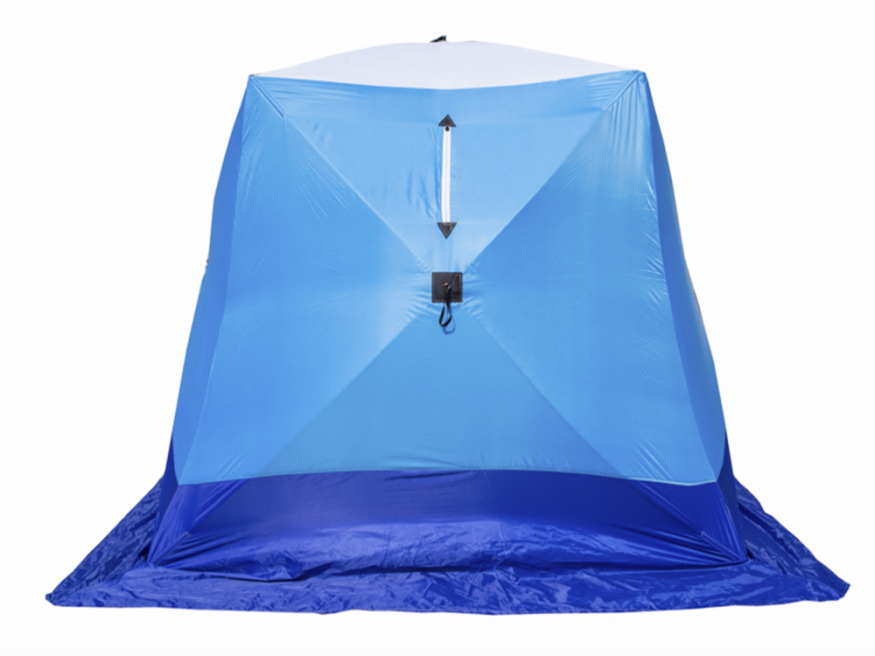 Палатка зимняя КУБ 3 (трехслойная) LONG дышащая