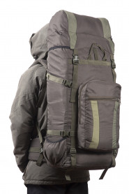 Рюкзак туристический Таймтур 3, олива, 80 л, ТАЙФ