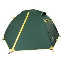 Палатка Nishe 3 V2 зеленая, Tramp