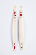 Лыжи Малыш, прогулочные детские 120 см, дерево