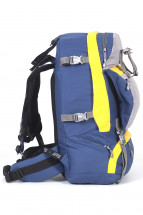 Рюкзак туристический Кайтур 2, синий-желтый, 65 л, ТАЙФ