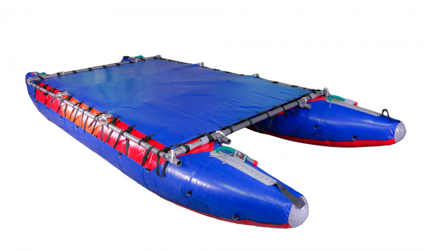 Катамаран Век Исеть 4М 1-секционный, 4,50 м, без рамы