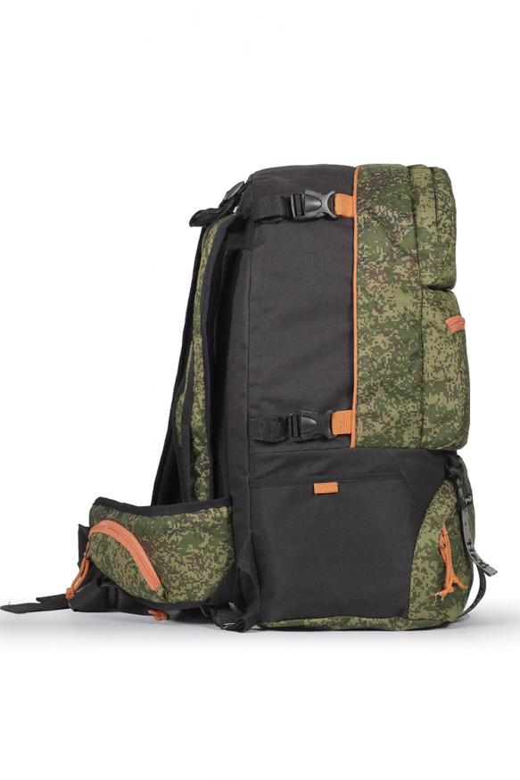 Рюкзак GRAUBER 3 45л, цифра/черный, ПВХ600, ТАЙФ