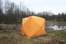 Палатка Век Баня походная Катунь Плюс