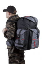 Рюкзак KAILER 2 75л, черно-серый, Тайф