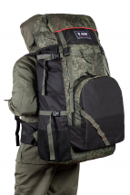 Рюкзак туристический Турист Лайт 4, ПВХ 600, цифра/черный, 90 л, ТАЙФ