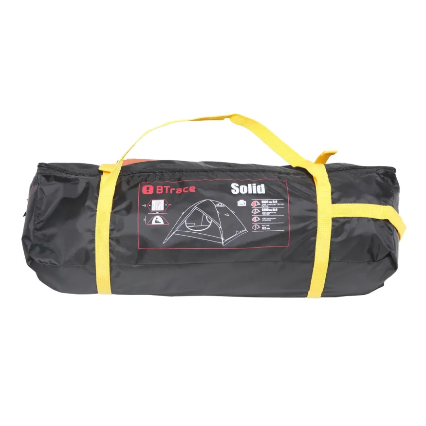 Палатка Solid 3, зеленая, Btrace