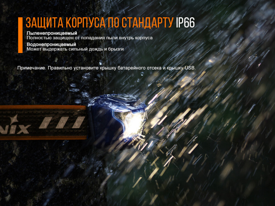 Налобный фонарь Fenix HL18R черный