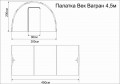 Палатка Век Вагран 4,5м